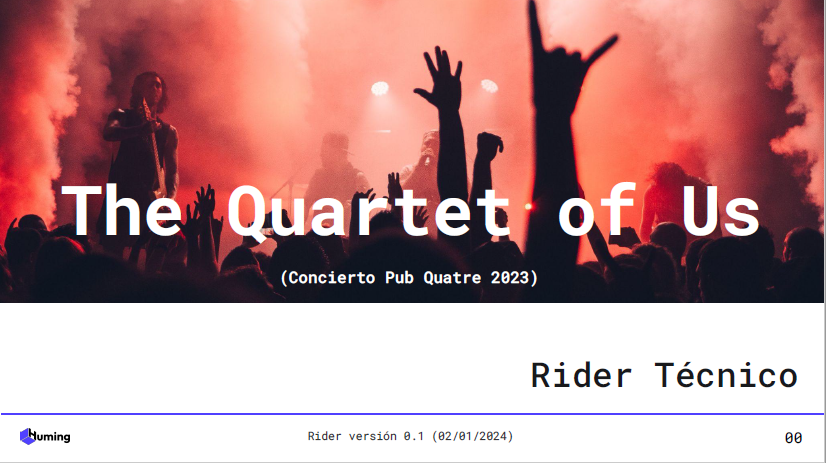 rider tecnico the quarter of us